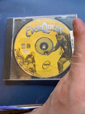 Everquest I or 1: PC Game, case, code, disc back artwork only, tested