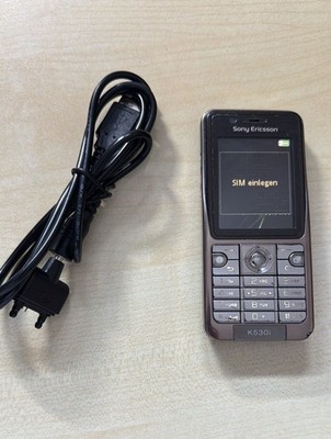 Sony Ericsson K530i, geprüft, volle Funktion, Garantie Händler Grau Accu Neu
