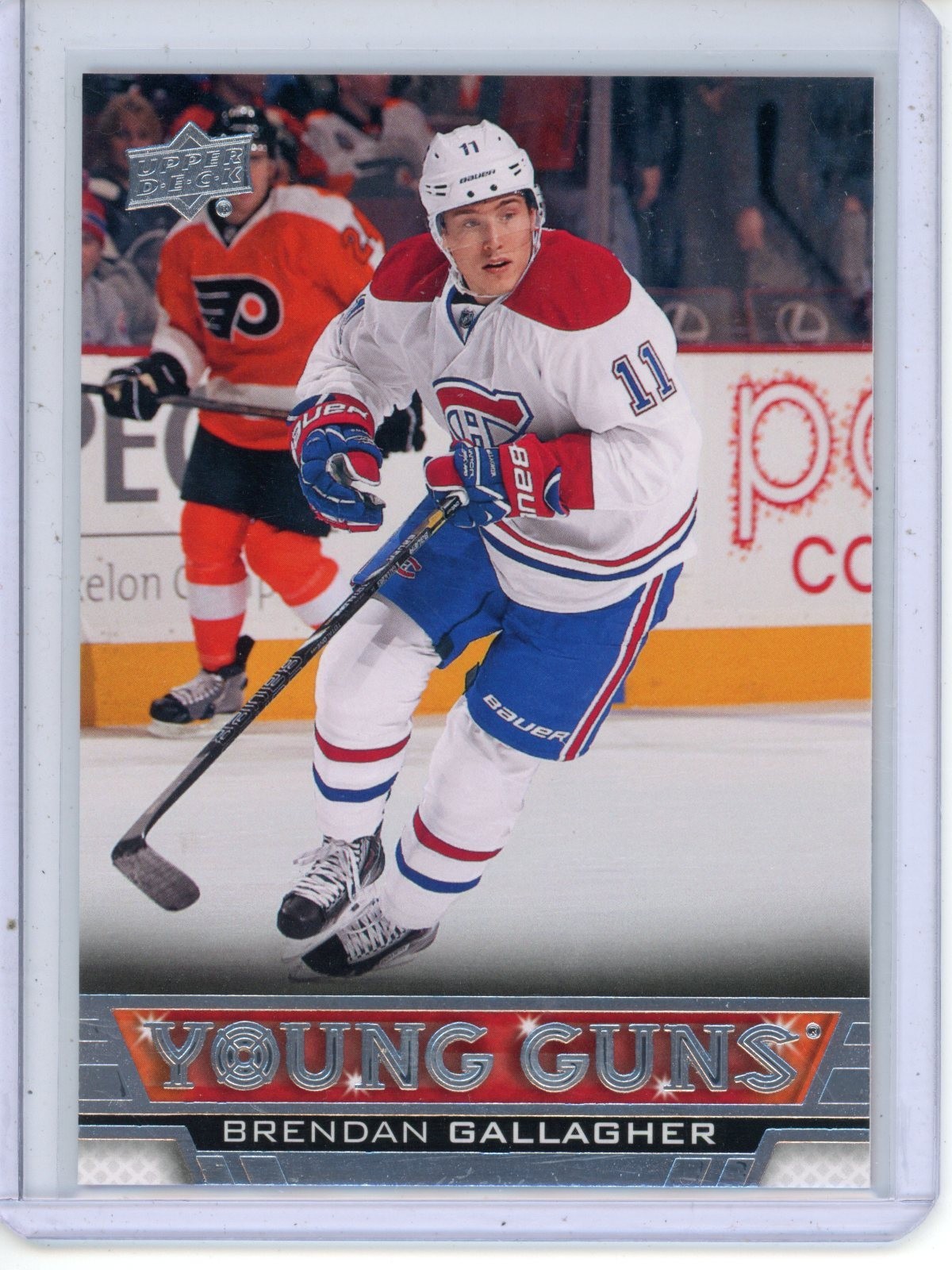 2013-14 Upper Deck Young Guns Brendan Gallagher #477 Rookie RC - Canadiens