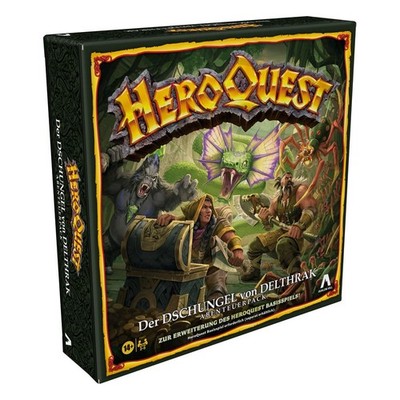 Heroquest Brettspiel-Erweiterung Der Dschungel Von Delthrak Quest Pack *deutsche