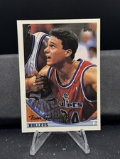 Tom Gugliotta #12 Gold 1993-94 Topps Washington Bullets