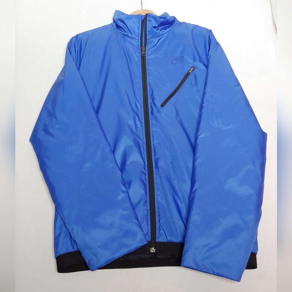 SACAI X NIKE Nike Vintage Blu Nero Piumino Imbottito Bomber Light Puffer Jacket M 8 10 Campione 06