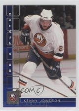 2001-02 ITG Be A Player Memorabilia Sapphire 23/100 Kenny Jonsson #183 7ez