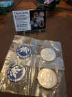 2 (two) BLUE IKES 1971.....40% Silver.....99 CENTS $$$