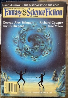 Revista vintage de ciencia ficción fantasía y ciencia ficción 1985