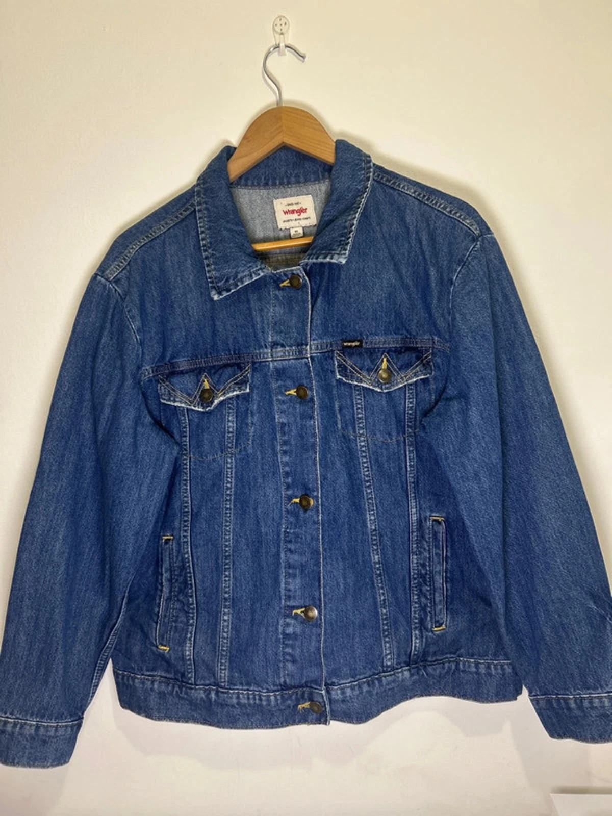 Wrangler men’s denim jacket XL vintage retro