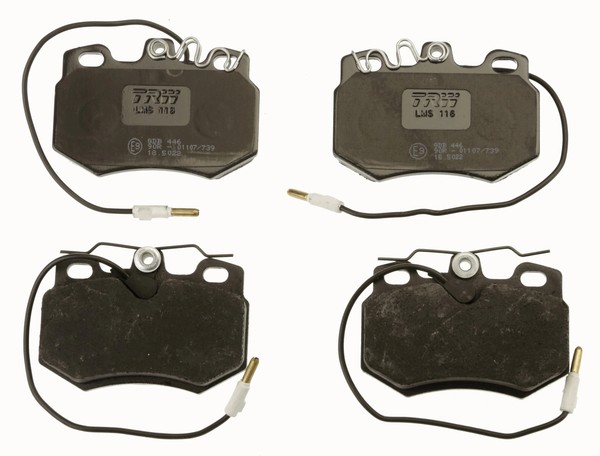 Bremsscheiben-BremsbeläGe-Kit TRW Automotive GDB446 FüR OE 16 172 483 80-image