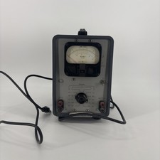 Vtg HP Hewlett Packard Model 400D Vacuum Tube Voltmeter (Parts or Repair)