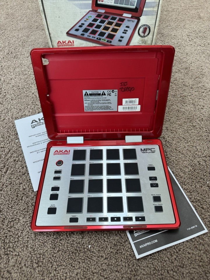 Akai MPC Fly 30 Music Production Controller For iPad w/Box Power Supply ...