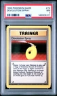 1999 POKEMON BASE SET UNLIMITED #72 DEVOLUTION SPRAY PSA 7