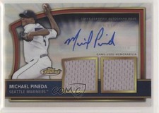 2011 Topps Finest Refractor Rookie Dual Relics /499 Michael Pineda #86 Auto 0jd0