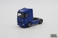 Herpa MB Actros MP2 LH 1858 V8 Zugmaschine blau/grau 2achs 1:87 /H27086