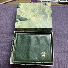 Vintage Authentic 80s’ Rolex Green Box /case 10.00.1 For Sports watch Type‼️