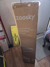 Zoosky 4-in-1 Folding Dog Stroller 4-Wheel Pet Stroller