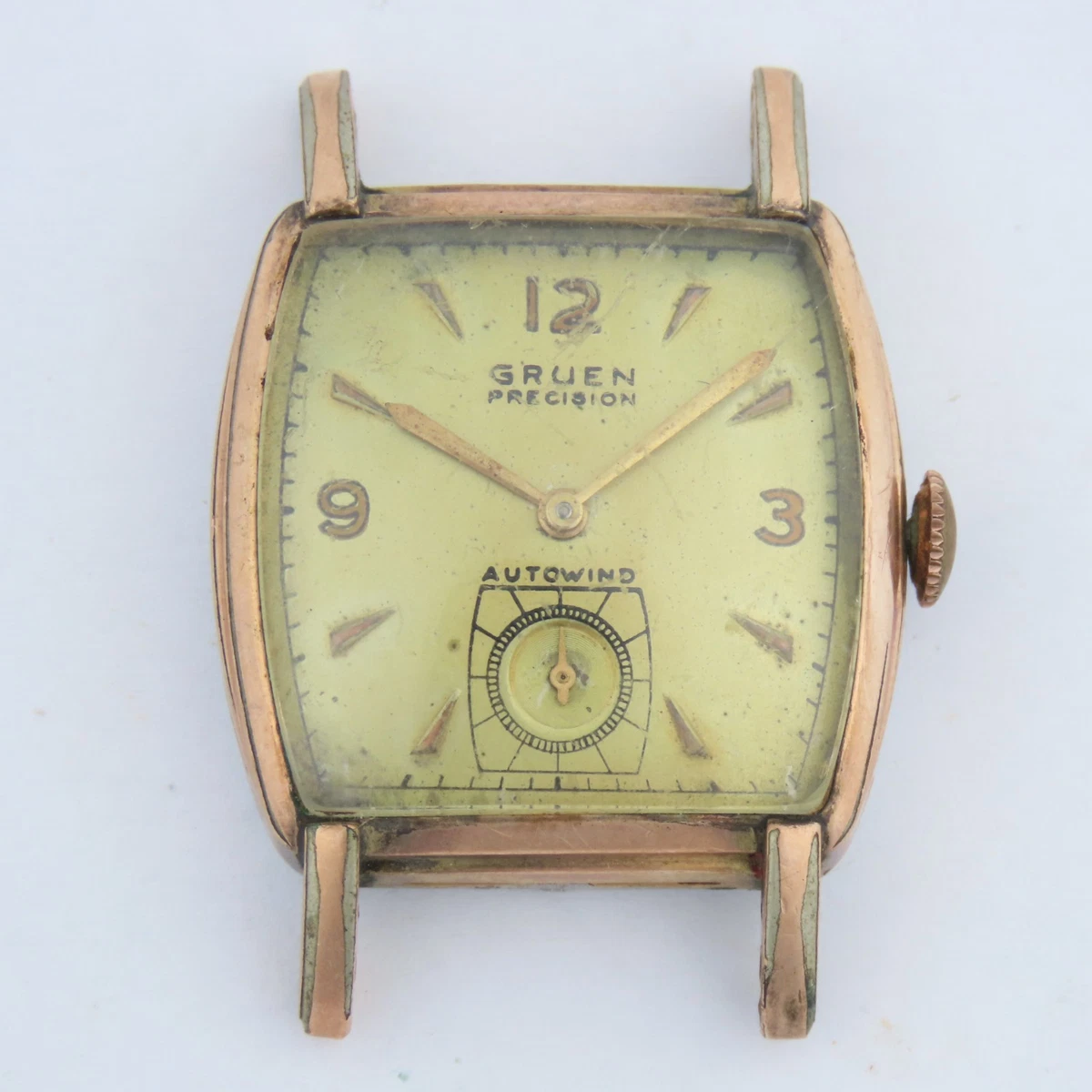 Vintage Gruen 17J Gold Cocktail Watch - Mid Century Precision-Working Gruen 17 Jewel - Etsy Canada main image 4