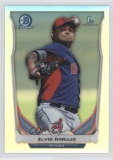 2014 Bowman Chrome Prospects Refractor 180/500 Elvis Araujo #BCP83 1b8