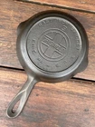 Griswold Cast Iron #3 Large Block Logo Skillet w/ Heat Ring