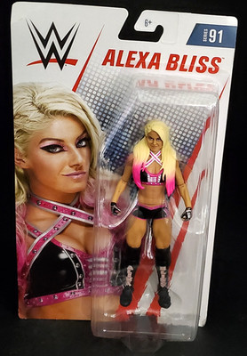 WWE Mattel Alexa Bliss Basic Series 91 Wrestling Action Figure New Pink Gear