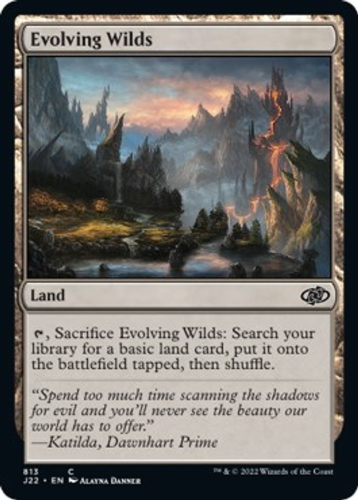 Evolving Wilds [Jumpstart 2022 - 813] NM