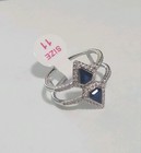 Bomb Party Love Your Life Ring Size 11 Lab Sapphire/ Quartz  RBP6429 Rhodium Plt — photo 6