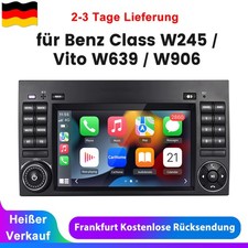 Autoradio Android 13 F&uuml;r Mercedes Benz A/B Klasse Sprinter Viano Vito W639 Navi