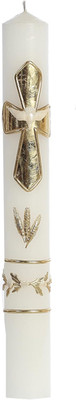 Catholic Baptism Candle Set for Boys, Baptismal Candles for Baptism for Girls Ki