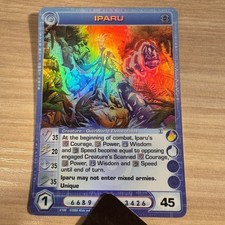 Chaotic Card Iparu 4/100 SS 1st Edition Ultra Rare NM 35/20/35/35
