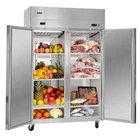 VEVOR Commercial Refrigerator and Freezer Combo 31.1 Cu.ft with 2 Door 8 Shelves