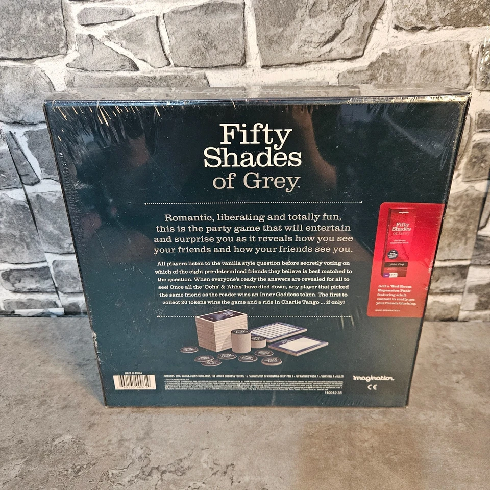 Fifty Shades Of Grey Board Game Adult Imagination 18 Board Game Brand New Sealed - Image 2 of 4