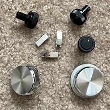 Hitachi boombox parts TRK-8155 8280 8080 8181 8180 knobs switches vintage