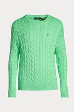 NWT Polo Ralph Lauren MEN'S Sweater XXL Round Neck Cable Knit