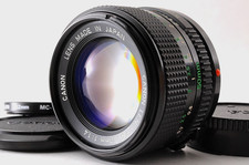  NEAR MINT Canon New FD 50mm f1.4 MF Standard Lens for FD Mount w/ Filter Japan