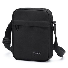 Crossbody Bags for Women Men,Small Sling Bag with Adjustable Strap Black