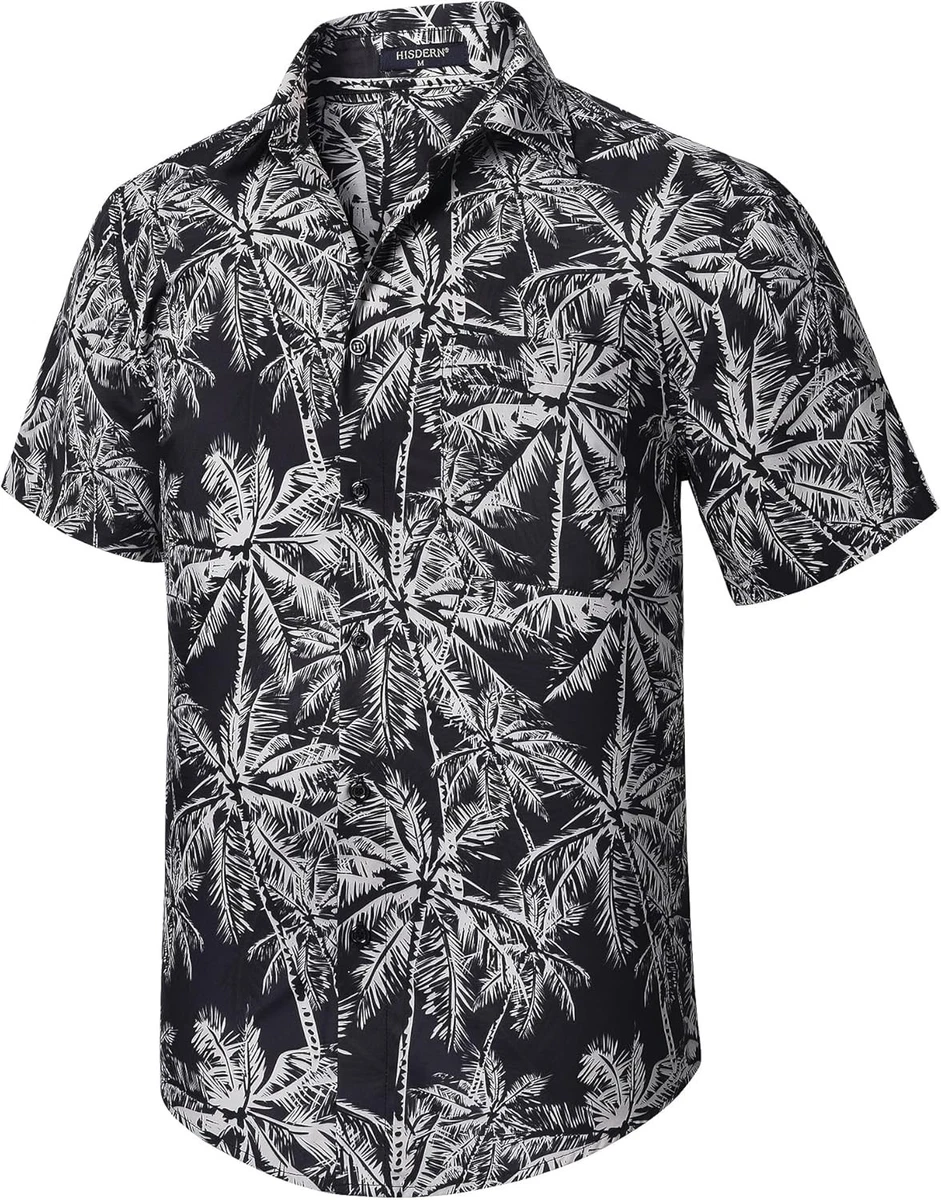 Hawaiian Black Shirts for Men for sale | eBay