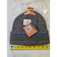 Screamer Beanie NWT Adult Thinsulate Lined Marled Grey Knit Hat