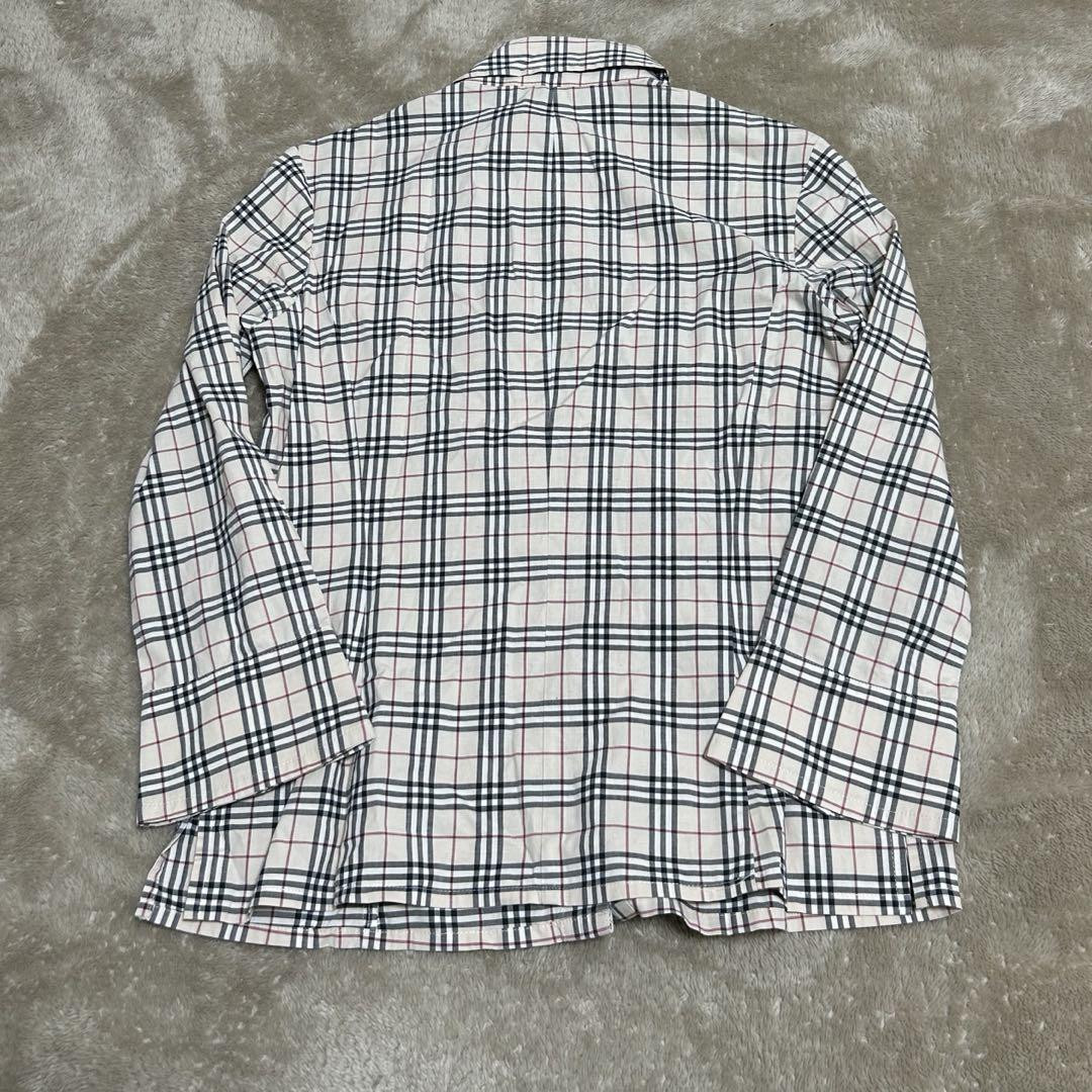 Burberry Blue Label Nova Check Shirt Cotton Beige 36/S (US Burberry Blue Label Nova Check Shirt Cotton Beige 36/S (US