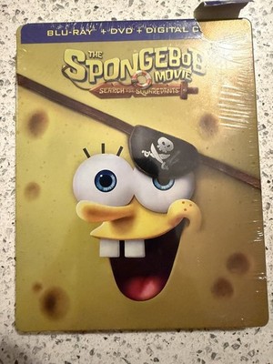 Spongebob Movie/Search For Squarepants(Blu-ray, DVD, Digital, Steel book