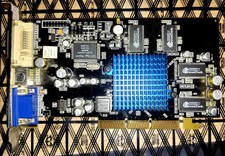 Hightech Excaliburg Powered ATI Radeon 9000 64MB RV250 DDR AGP8x Graphic Card