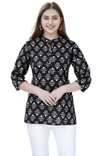 Jikonet Women's Regular Straight Short Kurti/Kurta