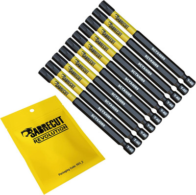10 X Sabrecut SCTX4089_10 89Mm T40 TX40 Magnetische Schlagschrauber Bohrer Bits