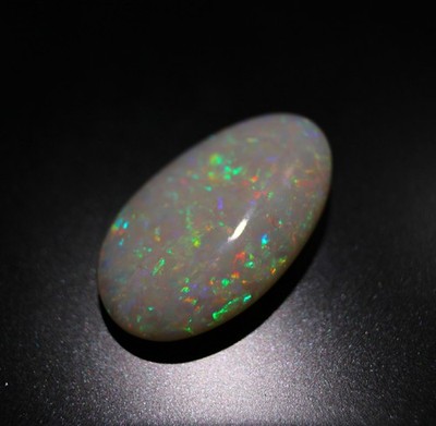 Coober Pedy Australian Opal - 10.5 ct - Rainbow Floral pattern - Dopal