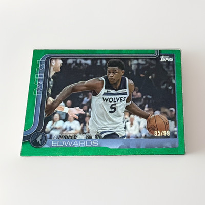 2024-25 Topps Chrome Anthony Edwards #108 - Minnesota Timberwolves /99