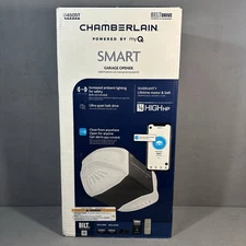 New Chamberlain B4505T 3/4 HP Smart Tech Quiet Belt Drive Garage Door Opener