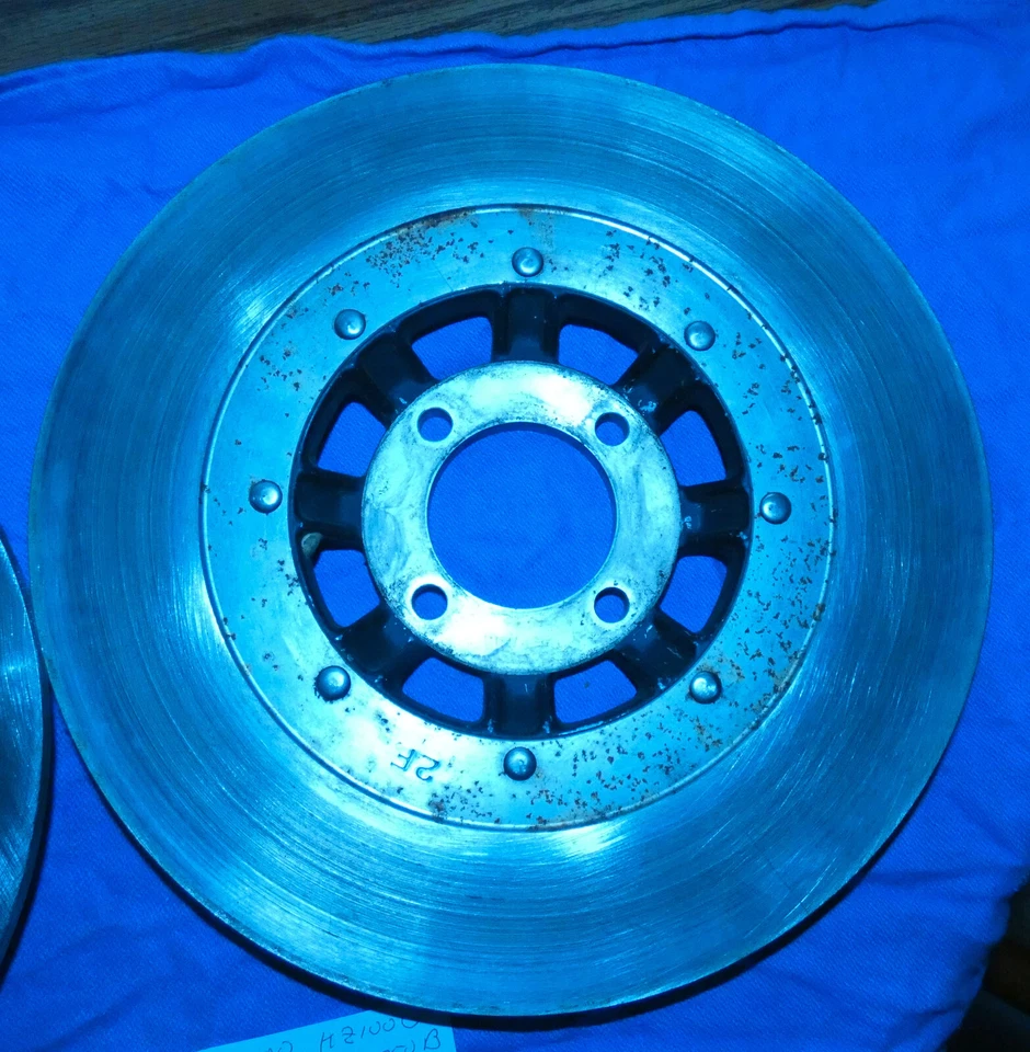 Disco de freno delantero Kawasaki KZ900A KZ1000A KZ750B KZ650B 1976-78 pn# 41080-005 Foto 4 de 4