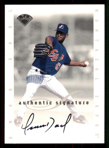 1996 Leaf Signature Extended AUTO #40 Omar Daal *#/5000 - Picture 1 of 2