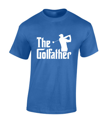 THE GOLFATHER HERREN T-SHIRT GOLFSPIELER GOLF DESIGN NEU GESCHENK GESCHENKIDEE PAPA
