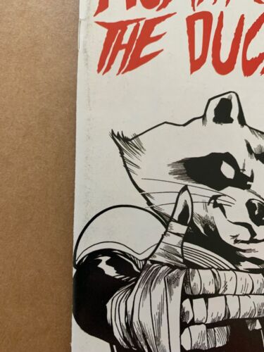 HOWARD THE DUCK V.4 #2 RUN THE JEWELS B&W 2ND PRINTING VARIANT COVER, RTJ VF+ - Picture 3 of 10