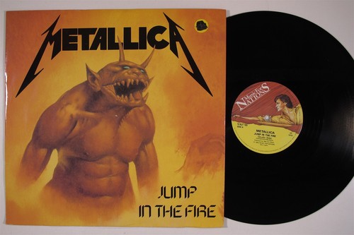 METALLICA Jump In The Fire MUSIC FOR NATIONS 12" VG+ 45rpm uk r