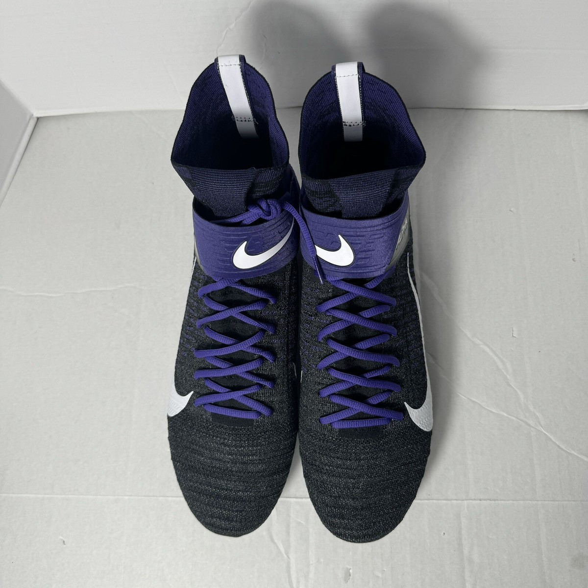 Nike Alpha Menace Elite 2 Flyknit Football Cleats BV2077-011 
