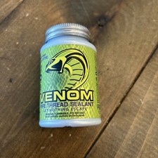 Venom Pro-Grade Soft-Set W/PTFE Pipe Thread Sealant 4Oz VM04. New